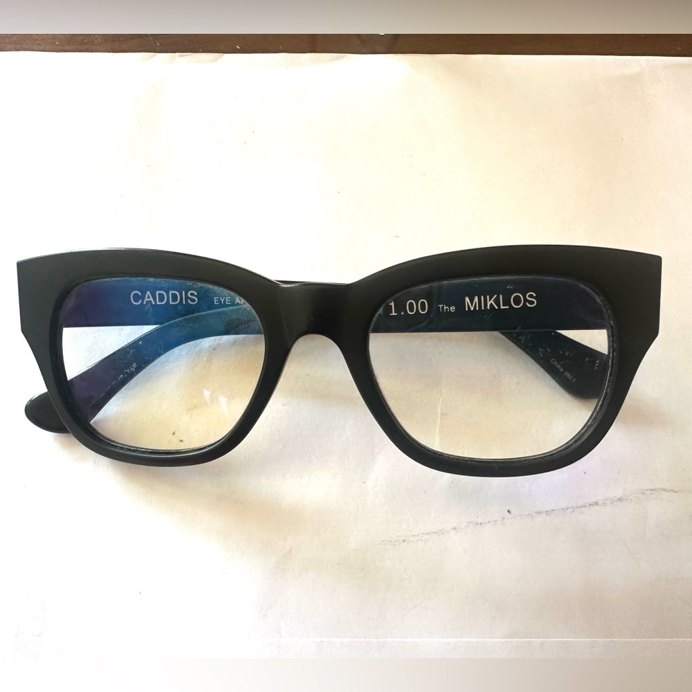 Caddis Black Eyeglasses
